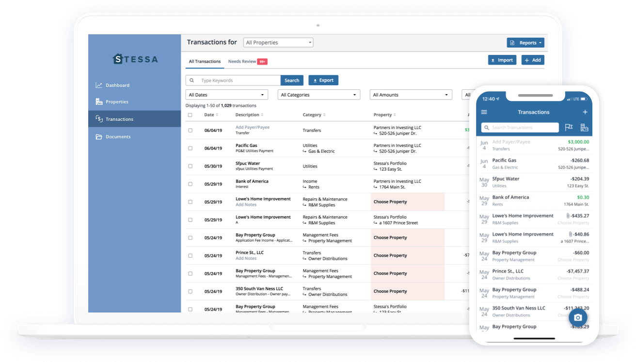 Stessa – Best Free Option for Expense Tracking