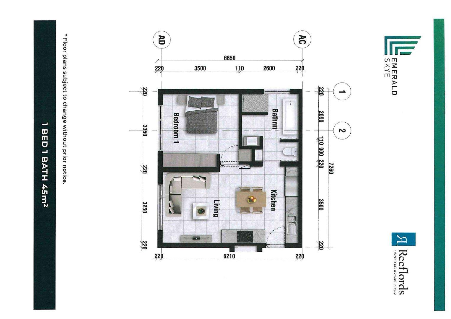 1 Bed Apartment for Sale at Emerald Skye, Greenstone Hill